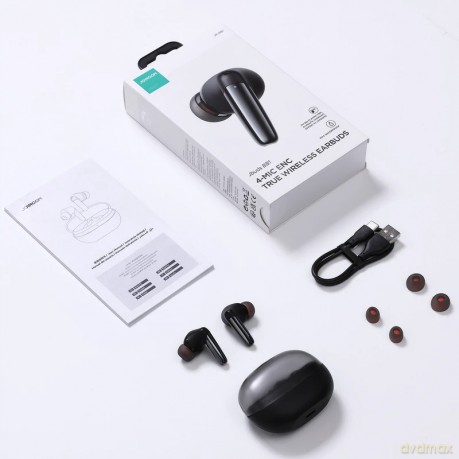 Douszne słuchawki bezprzewodowe Joyroom Jbuds Series JR-BB1 TWS - czarne