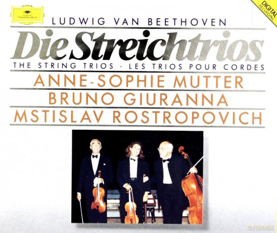 Mutter,Giuranna,Rostropowich: Bethoven- The String Trios [2CD]