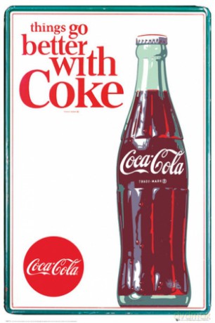 Coca Things Go Better [PLAKAT]