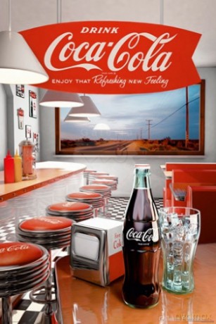 Coca-Cola - Diner [PLAKAT]