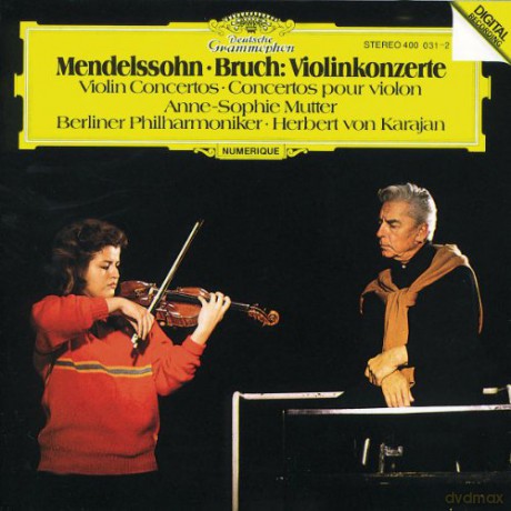 Mutter,Karajan,Berliner Phil.: Mendelssohn/Bruch- Violinkoncerto [CD]
