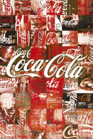 Coca-Cola - Patchwork [PLAKAT]