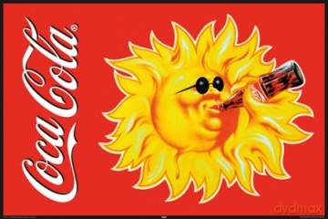 Coca-Cola (Słońce) [PLAKAT]