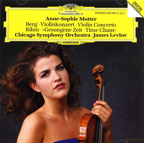 Mutter,Levine,Chicago Sym.Orch.: Berg:Violin Concerto/Richm:Gesugene Zeit [CD]