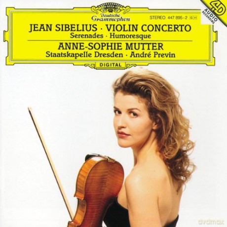 Mutter,Previn,Staats.Dresden: Sibelius:Viol.Konc.D-Moll,Serenaden [CD]