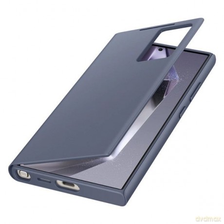 Etui Samsung Smart View Wallet EF-ZS928CVEGWW z klapką do Samsung Galaxy S24 Ultra - fioletowy