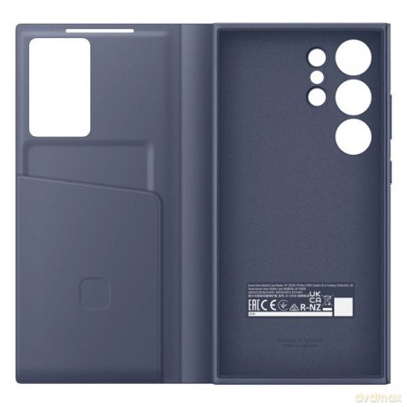 Etui Samsung Smart View Wallet EF-ZS928CVEGWW z klapką do Samsung Galaxy S24 Ultra - fioletowy