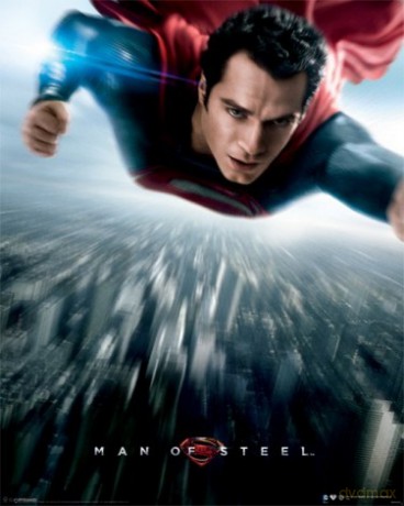 Człowiek Ze Stali / Man Of Steel (Flying) [PLAKAT]