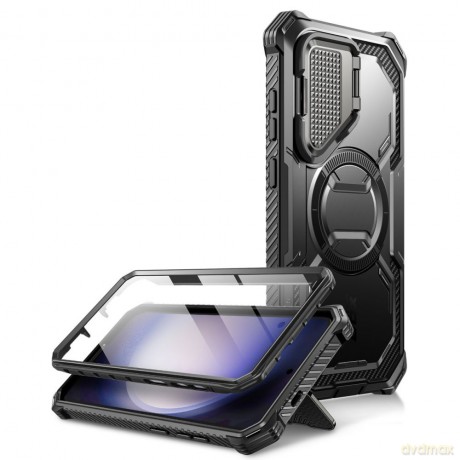 Etui Supcase IBLSN Armorbox Mag z MagSafe na Samsung Galaxy S24 - czarne