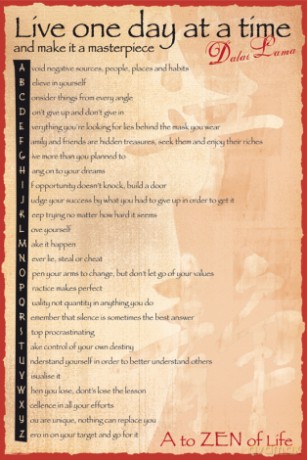 Dalai Lama (a To Zen) [PLAKAT]