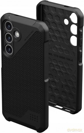 Etui UAG Metropolis LT Magnet do Samsung Galaxy S24 z modułem magnetycznym - czarny kevlar