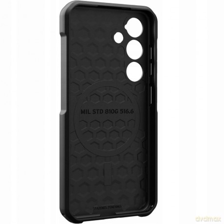 Etui UAG Metropolis LT Magnet do Samsung Galaxy S24 z modułem magnetycznym - czarny kevlar