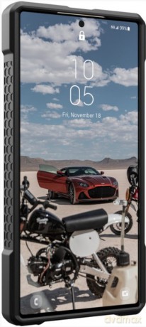 Etui UAG Monarch do Samsung Galaxy S24 Ultra - czerwone