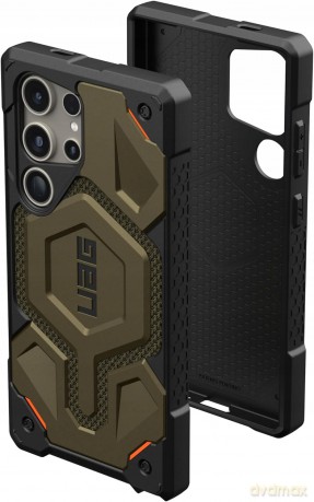 Etui UAG Monarch Pro do Samsung Galaxy S24 Ultra z modułem magnetycznym - zielony kevlar