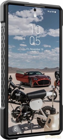 Etui UAG Monarch Pro do Samsung Galaxy S24 Ultra z modułem magnetycznym - zielony kevlar