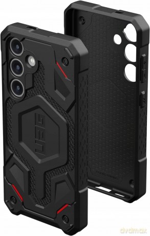 Etui UAG Monarch Pro do Samsung Galaxy S24 z modułem magnetycznym - czarny kevlar