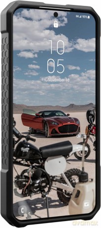 Etui UAG Monarch Pro do Samsung Galaxy S24 z modułem magnetycznym - czarny kevlar