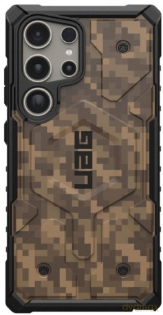 Etui UAG Pathfinder Magnet SE do Samsung Galaxy S24 Ultra z modułem magnetycznym - brązowe moro
