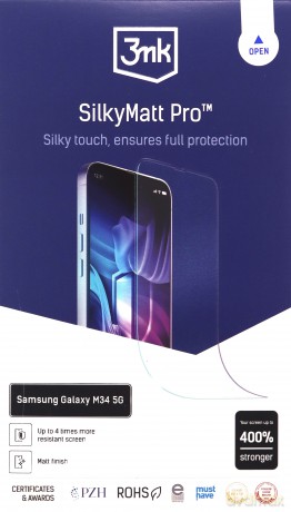Folia matowa 3mk Silky Matt Pro na Samsung Galaxy M34 5G