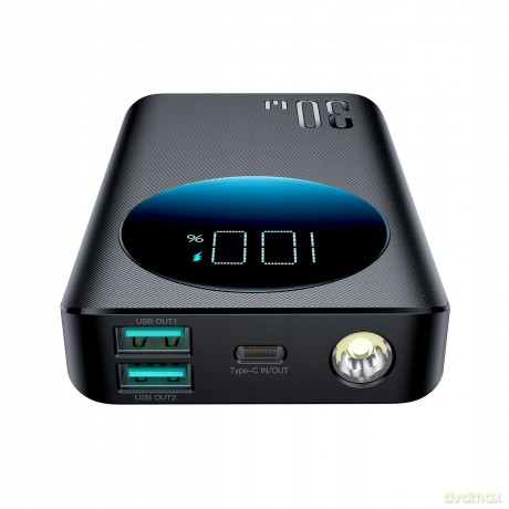 Joyroom powerbank 10000mAh 30W czarny (JR-PBF01)