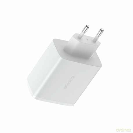 Ładowarka GaN Baseus Cube Pro 65W 2x USB-C USB-A - biała