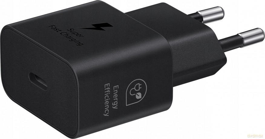 Ładowarka sieciowa GaN Samsung EP-T2510NBEGEU 25W SFC USB-C - czarna