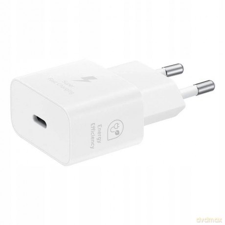 Ładowarka sieciowa GaN Samsung EP-T2510NWEGEU 25W SFC USB-C - biała