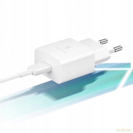Ładowarka sieciowa GaN Samsung EP-T2510NWEGEU 25W SFC USB-C - biała