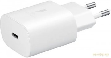 Ładowarka sieciowa GaN Samsung EP-T2510NWEGEU 25W SFC USB-C - biała