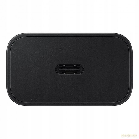 Ładowarka sieciowa GaN Samsung EP-T2510XBEGEU 25W SFC z kablem USB-C - czarna