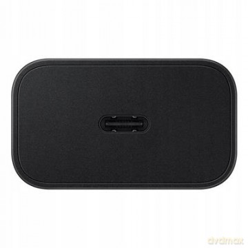 Ładowarka sieciowa GaN Samsung EP-T2510XBEGEU 25W SFC z kablem USB-C - czarna