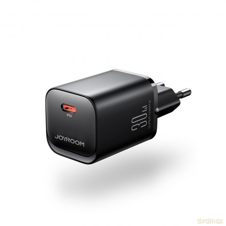 Ładowarka sieciowa Joyroom JR-TCF07EU Speed Series 30W USB-C PD/QC/AFC/FCP - czarna