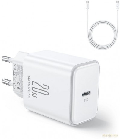 Ładowarka USB C 20W PD Joyroom JR-TCF06 - czarna