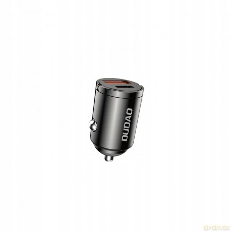 Mini ładowarka samochodowa Dudao R3MAX 48W QC PD - czarna