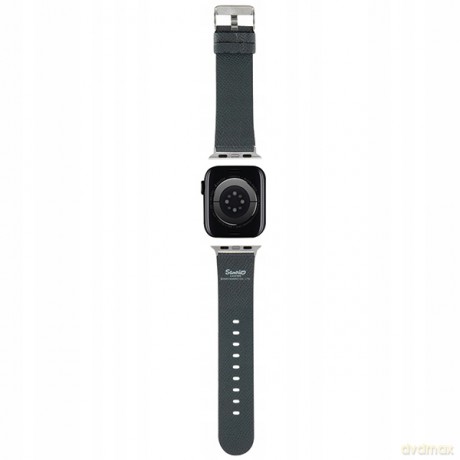 Pasek Hello Kitty Kitty Head na Apple Watch 38/40/41mm - czarny