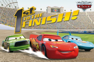 Disney Auta - Finish [PLAKAT]
