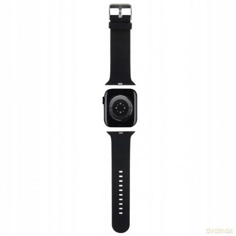 Pasek Karl Lagerfeld 3D Rubber Karl Head na Apple Watch 38/40/41mm - czarny