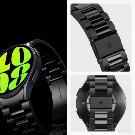 Pasek Spigen Modern Fit Band na Samsung Galaxy Watch 6 (44 mm) - czarny