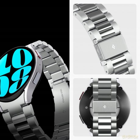 Pasek Spigen Modern Fit Band na Samsung Galaxy Watch 6 (44 mm) - srebrny
