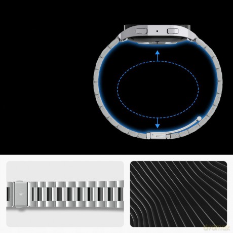 Pasek Spigen Modern Fit Band na Samsung Galaxy Watch 6 (44 mm) - srebrny