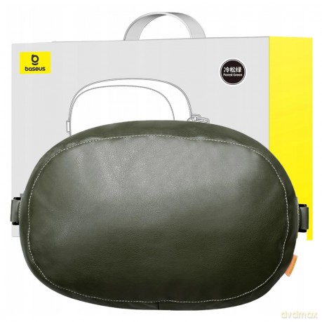 Poduszka Baseus ComfortRide Series na zagłówek samochodowy z 2 materiałami - ciemnozielona