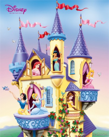 Disney Księżniczki Pałac [PLAKAT]