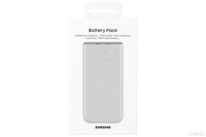 Powerbank Samsung EB-P3400XUE FastCharge 2x USB-C 25W 10000mAh - beżowy