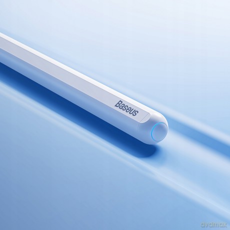 Rysik z aktywną końcówką Baseus Smooth Writing 2 Overseas Edition do iPad z wymienną końcówką - biały