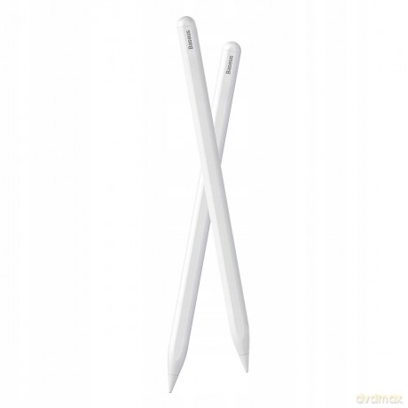 Rysik z aktywną końcówką Baseus Smooth Writing 2 Overseas Edition do iPad z wymienną końcówką - biały