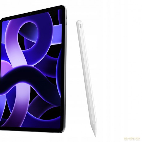 Rysik z aktywną końcówką Baseus Smooth Writing 2 Overseas Edition do iPad z wymienną końcówką - biały