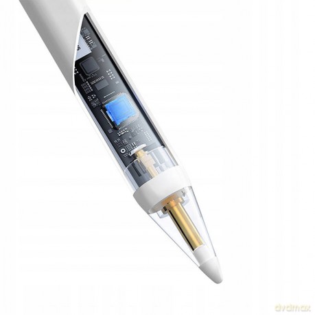 Rysik z aktywną końcówką Baseus Smooth Writing 2 Overseas Edition do iPad z wymienną końcówką - biały