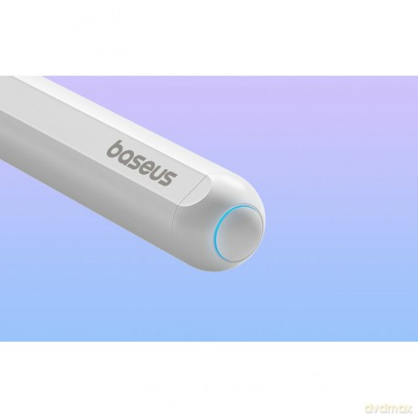 Rysik z aktywną końcówką Baseus Smooth Writing 2 Overseas Edition do iPad z wymienną końcówką - biały
