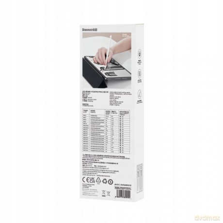 Rysik z aktywną końcówką Baseus Smooth Writing 2 Overseas Edition do iPad z wymienną końcówką - biały