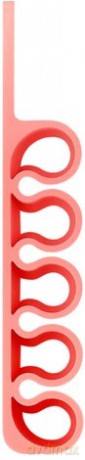 Silikonowy organizer biurowy - pomarańczowy